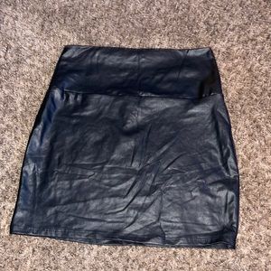 Windsor Leather Skirt